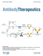 Cover image of current issue from Antibody Therapeutics