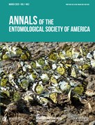 Cover image of current issue from Annals of the Entomological Society of America