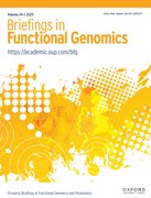 Cover image of current issue from Briefings in Functional Genomics