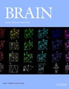 Cover image of current issue from Brain