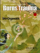 Cover image of current issue from Burns & Trauma