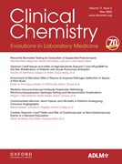 Cover image of current issue from Clinical Chemistry