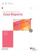 Cover image of current issue from European Heart Journal - Case Reports