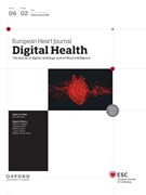 Cover image of current issue from European Heart Journal - Digital Health