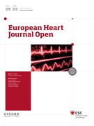 Cover image of current issue from European Heart Journal Open