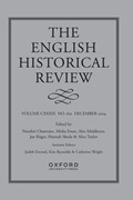 Cover image of current issue from The English Historical Review