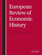 Cover image of current issue from European Review of Economic History