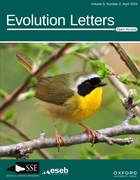 Cover image of current issue from Evolution Letters