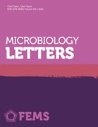 Cover image of current issue from FEMS Microbiology Letters