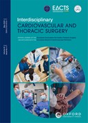 Cover image of current issue from Interactive Cardiovascular and Thoracic Surgery