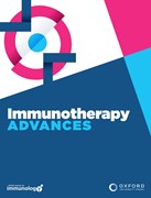 Cover image of current issue from Immunotherapy Advances