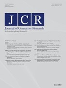 Cover image of current issue from Journal of Consumer Research