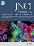 Cover image of current issue from JNCI: Journal of the National Cancer Institute