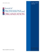 Cover image of current issue from Journal of Professions and Organization