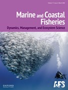 Cover image of current issue from Marine and Coastal Fisheries: Dynamics, Management, and Ecosystem Science