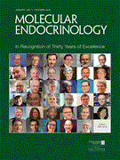Cover image of current issue from Molecular Endocrinology