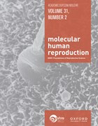 Cover image of current issue from molecular human reproduction