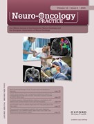 Cover image of current issue from Neuro-Oncology Practice