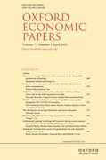 Cover image of current issue from Oxford Economic Papers