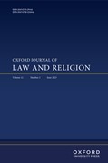 Cover image of current issue from Oxford Journal of Law and Religion