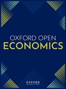 Cover image of current issue from Oxford Open Economics