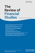 Cover image of current issue from The Review of Financial Studies