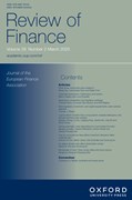 Cover image of current issue from Review of Finance
