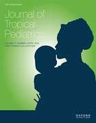 Cover image of current issue from Journal of Tropical Pediatrics