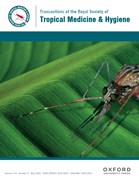 Cover image of current issue from Transactions of The Royal Society of Tropical Medicine and Hygiene