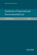 Cover image of current issue from Yearbook of International Environmental Law